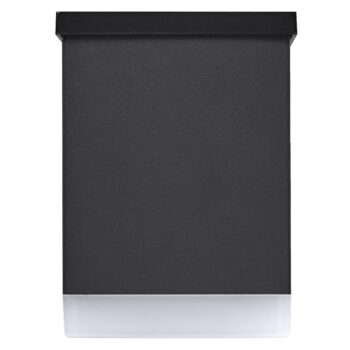 OSRAM LED solárne vonkajšie nástenné svietidlo ENDURA STYLE QUADRO, grafitové