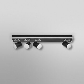 OSRAM LED stropné bodové svetlá MARS CLICK-SELECT, 4 bodové svetlá, čierny