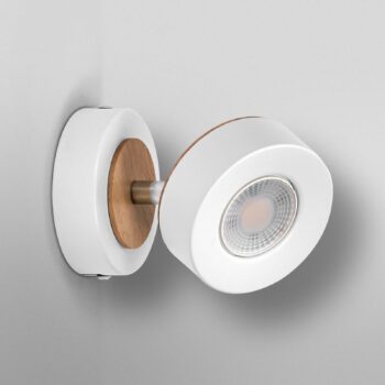OSRAM LED stropné bodové svetlá PLUTO, biely, 1 bodové svetlá, kov 3 000 K