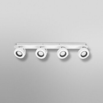OSRAM LED stropné bodové svetlá VENUS, biely, 4-pl., kovový 3 000 K
