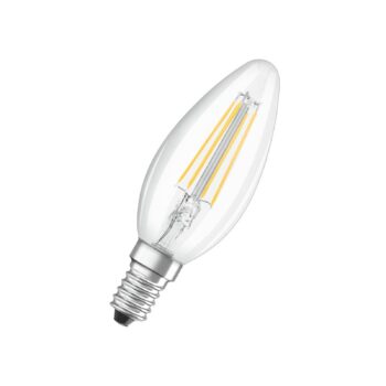 OSRAM LED sviečka E14 4W filament 4 000K 470lm 3ks