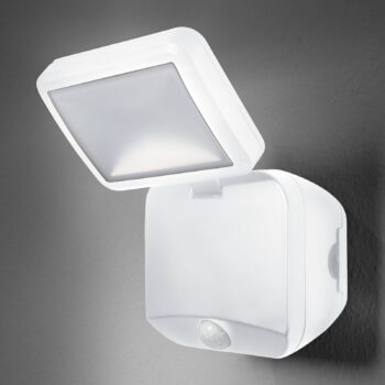 OSRAM LED vonkajší reflektor DOUBLE, 1-pl. biely, batéria