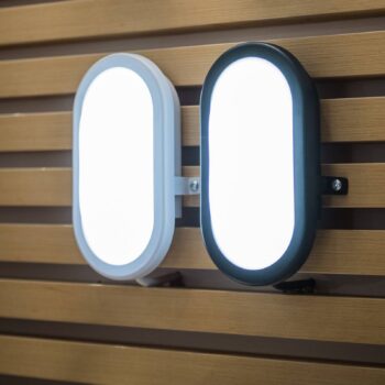 OSRAM LED vonkajšie nástenné svietidlo BULKHEAD čierna 6 W plast IP54