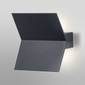 OSRAM LED vonkajšie nástenné svietidlo ENDURA STYLE BAT, tmavošedé IP44