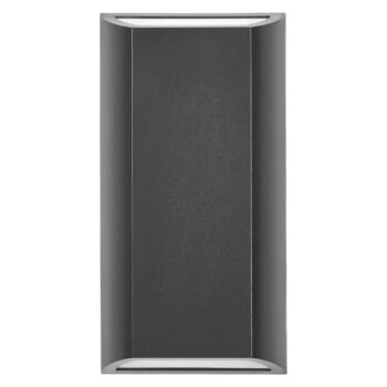 OSRAM LED vonkajšie nástenné svietidlo ENDURA STYLE IDAR, tmavošedá, IP65
