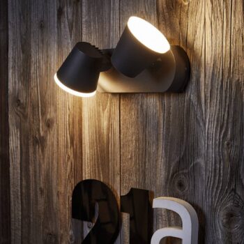 OSRAM LED vonkajšie nástenné svietidlo ENDURA STYLE MIDI, tmavošedá, IP44