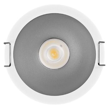 OSRAM LED-vstavaný reflektor TWIST, biela/strieborná, 840, Ø 7 cm, kov