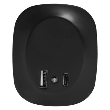 OSRAM LED zásuvkové nocne svetlo LUNETTA EDGE, čierne senzor