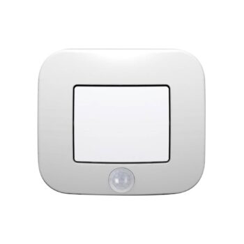 OSRAM LED zásuvkové nocne svetlo LUNETTA HALL PIR senzor biela