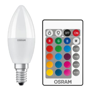 OSRAM LED žiarovka E14 5,5W Star+ sviečka matná