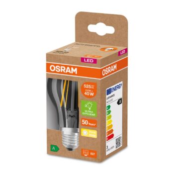 OSRAM LED žiarovka E27 A60 2,5W 525lm 3 000K číra