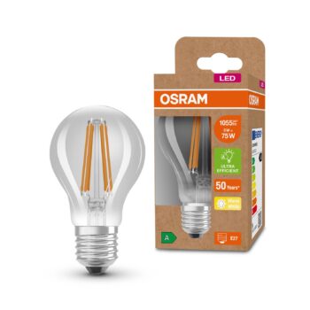 OSRAM LED žiarovka E27 A60 5W 1 055lm 3 000K číra