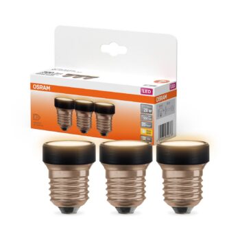 OSRAM LED žiarovka Star Flat E27 3,5W 827 3-pack