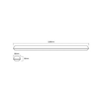 OSRAM LED žiarovka do vlhkých priestorov SUBMARINE INTEGRATED, 118 cm, IP65