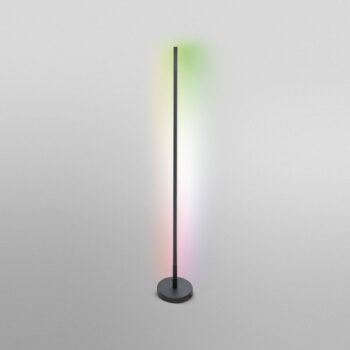 OSRAM SMART+ WiFi LED stojacia lampa ROUND čierne 140 cm RGB CCT