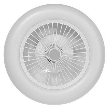 OSRAM SMART+ WiFi LED stropný ventilátor ROUND biely tichý 55 cm