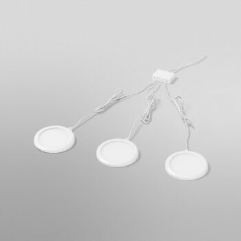 OSRAM SMART+ WiFi UNDERCABINET ROUND, biela, Ø 8 cm, sada 3 ks