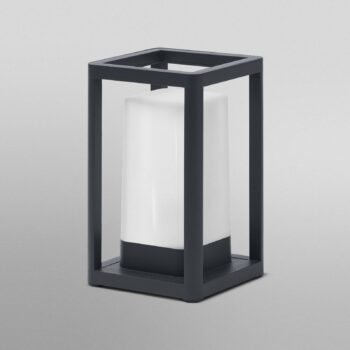 OSRAM SMART+ WiFi stolová LED lampa na batérie FRAME, tmavošedá IP44