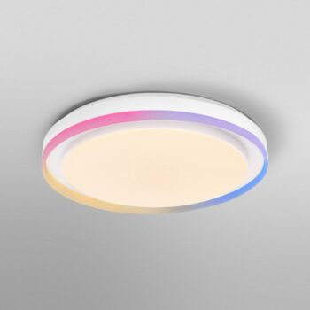 OSRAM SMART+ WiFi stropné svietidlo ORBIS ZEST, biele 50 cm RGB CCT