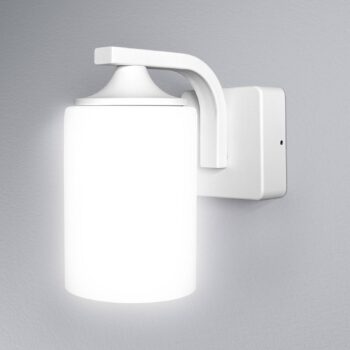 OSRAM Vonkajšie nástenné svietidlo ENDURA CLASSIC LANTERN CYLINDER, biele