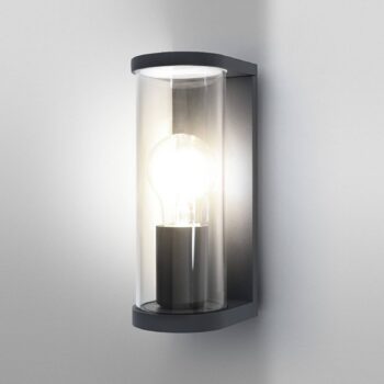 OSRAM Vonkajšie nástenné svietidlo ENDURA CLASSIC TUBULAR, tmavošedá IP44