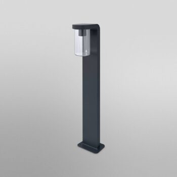 OSRAM chodníkové svetlo ENDURA CLASSIC CASCADE 80 cm tmavošedá/čirá