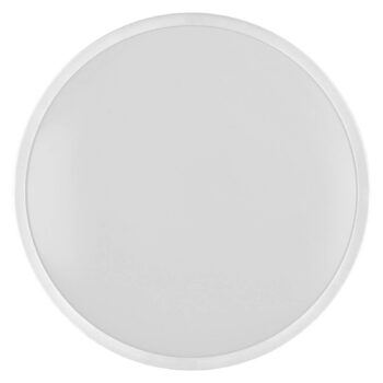 OSRAM stropné LED svetlo BATHROOM, chróm, Ø 30 cm, IP44, CCT