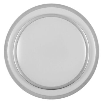 OSRAM stropné LED svetlo ORBIS BERLIN, strieborné, Ø 30 cm kov