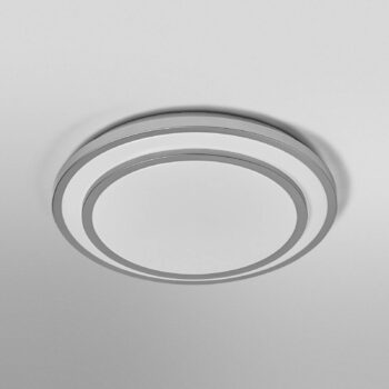 OSRAM stropné LED svetlo ORBIS BERLIN, strieborné, Ø 39 cm kov