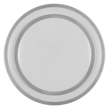 OSRAM stropné LED svetlo ORBIS BERLIN, strieborné, Ø 39 cm kov