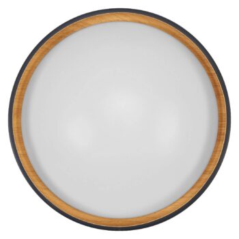 OSRAM stropné LED svetlo ORBIS LIVIA, Ø 30 cm, sivá, kovové stmievateľné