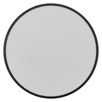 OSRAM stropné LED svetlo ORBIS SLIM MOIA čierne Ø 38 cm kovové