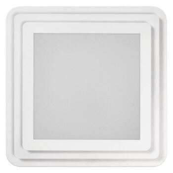 OSRAM stropné LED svetlo ORBIS SPIRAL LAYER, biele, 45 x 45 cm