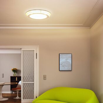 OSRAM stropné LED svetlo ORBIS SPIRAL LAYER, biele, Ø 50 cm