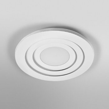OSRAM stropné LED svetlo ORBIS SPIRAL LOOP 51 cm biele bočné osvetlenie