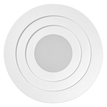 OSRAM stropné LED svetlo ORBIS SPIRAL LOOP 51 cm biele bočné osvetlenie