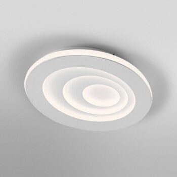 OSRAM stropné LED svetlo ORBIS SPIRAL OVAL, Ø 36 cm biele 27 W