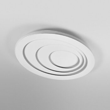 OSRAM stropné LED svetlo ORBIS SPIRAL OVAL, Ø 49 cm biele 37 W