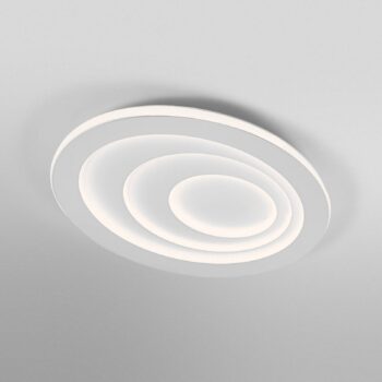 OSRAM stropné LED svetlo ORBIS SPIRAL OVAL, Ø 49 cm biele 37 W