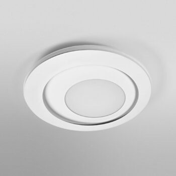 OSRAM stropné LED svetlo ORBIS SPIRAL ROUND Ø 40 cm biele hore/dole