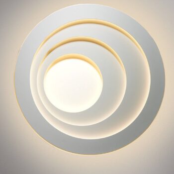 OSRAM stropné LED svetlo ORBIS SPIRAL ROUND Ø 52 cm biele hore/dole