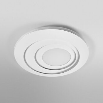 OSRAM stropné LED svetlo ORBIS SPIRAL ROUND Ø 52 cm biele hore/dole