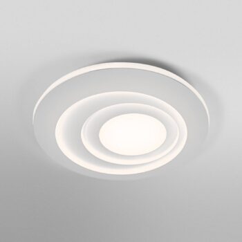 OSRAM stropné LED svetlo ORBIS SPIRAL ROUND Ø 52 cm biele hore/dole