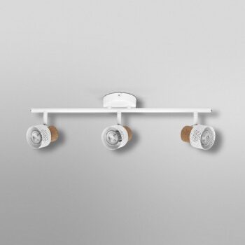OSRAM stropné bodové svetlá CORK, biely, 3 bodové svetlá, GU10-LED, 927,