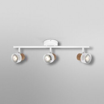 OSRAM stropné bodové svetlá CORK, biely, 3 bodové svetlá, GU10-LED, 927,