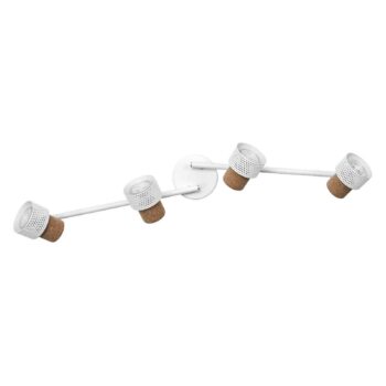 OSRAM stropné bodové svetlá CORK, biely, 4 bodové svetlá, GU10-LED, 927,