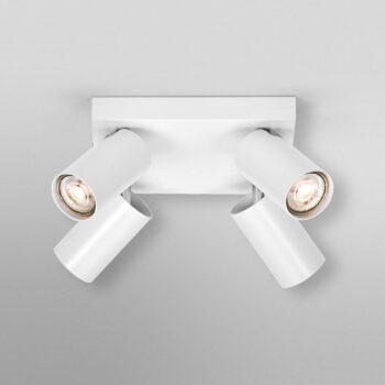 OSRAM stropné bodové svetlá OCTAGON PLATE, biely, 4-pl., GU10-LED, 927