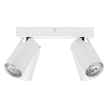 OSRAM stropné bodové svetlá OCTAGON PLATE, biely, 4-pl., GU10-LED, 927