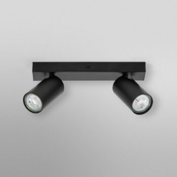 OSRAM stropné bodové svetlá OCTAGON čierny 2-pl. GU10-LED 927 stmievateľné