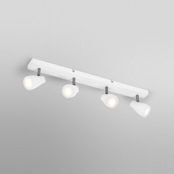 OSRAM stropné bodové svetlá PEAR, biely, 4-pl., GU10-LED 2 700 K